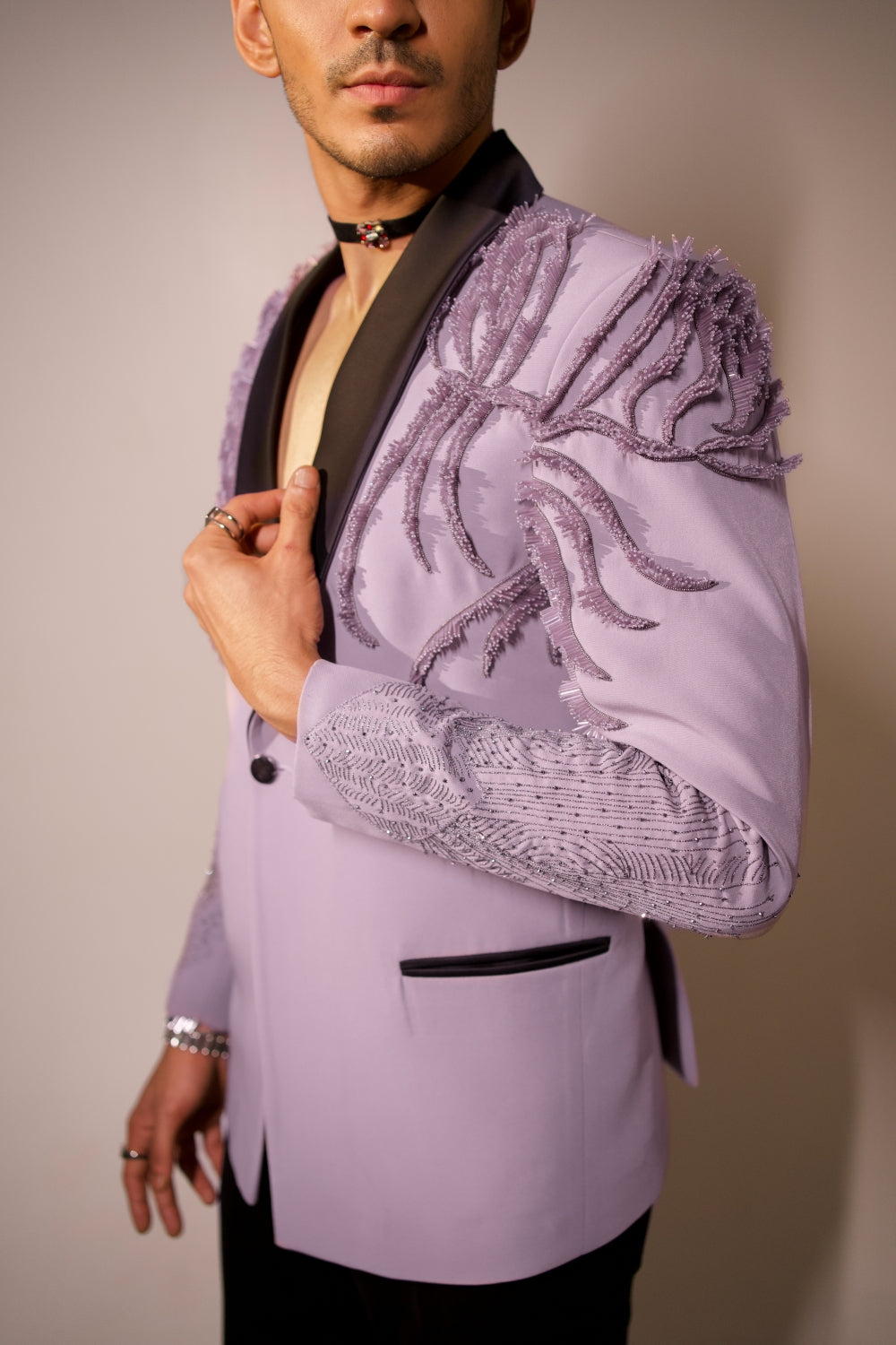 Violet Lumière Tuxedo