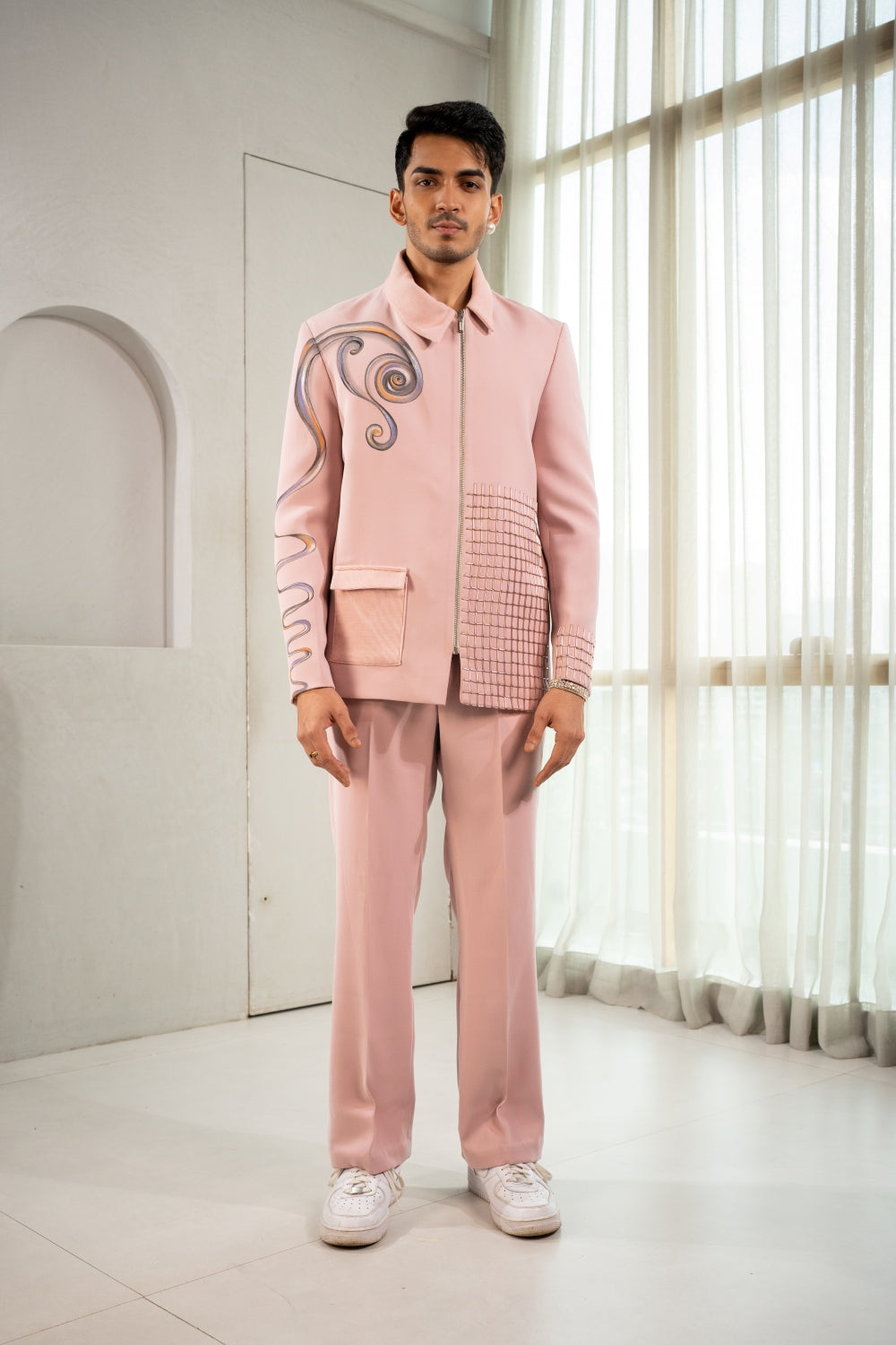 Blush Avant Bomber