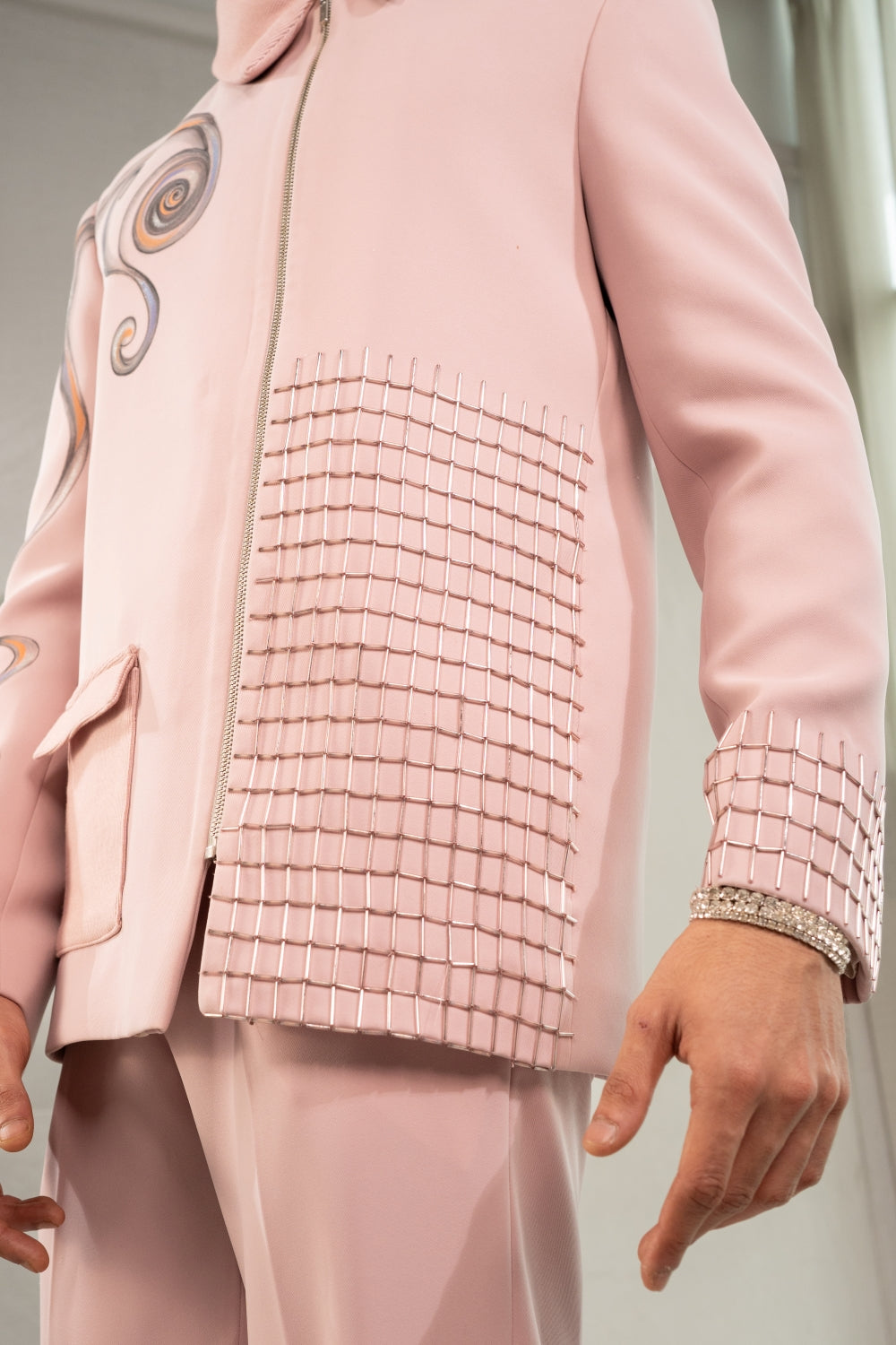 Blush Avant Bomber