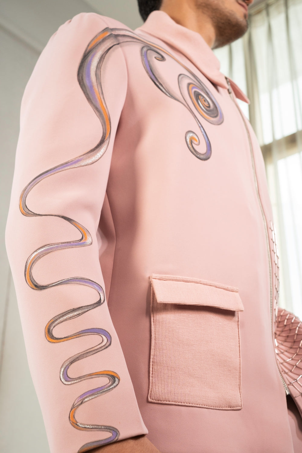 Blush Avant Bomber