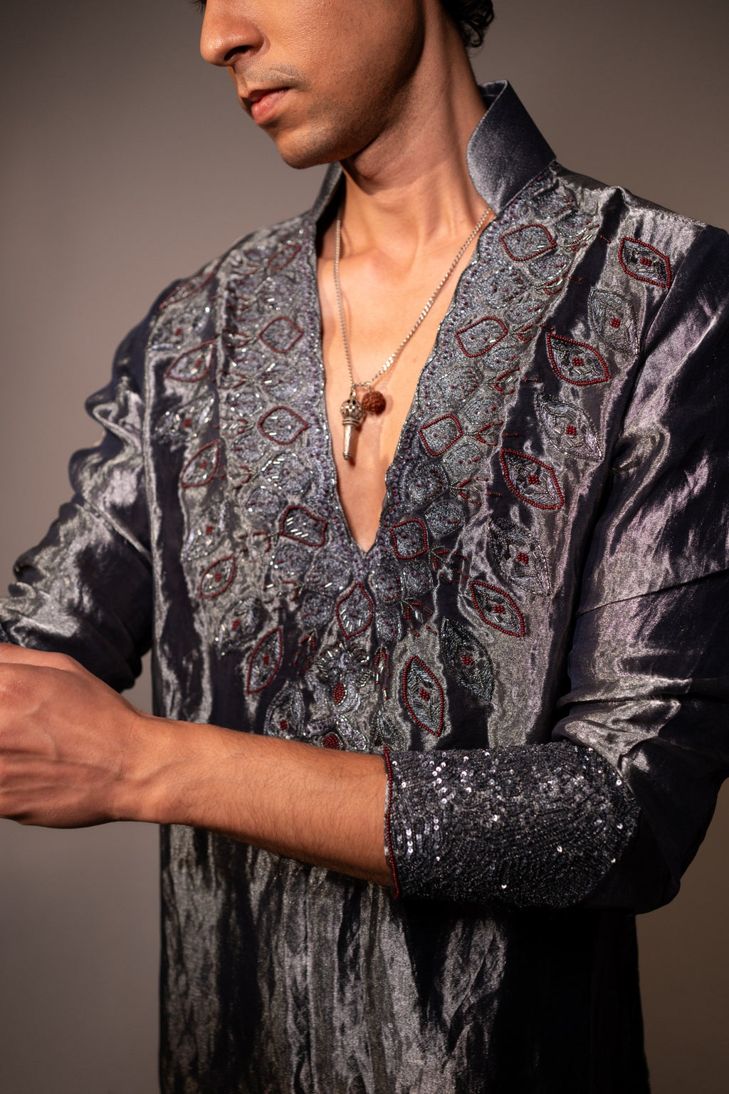 Midnight Elegant Kurta Set