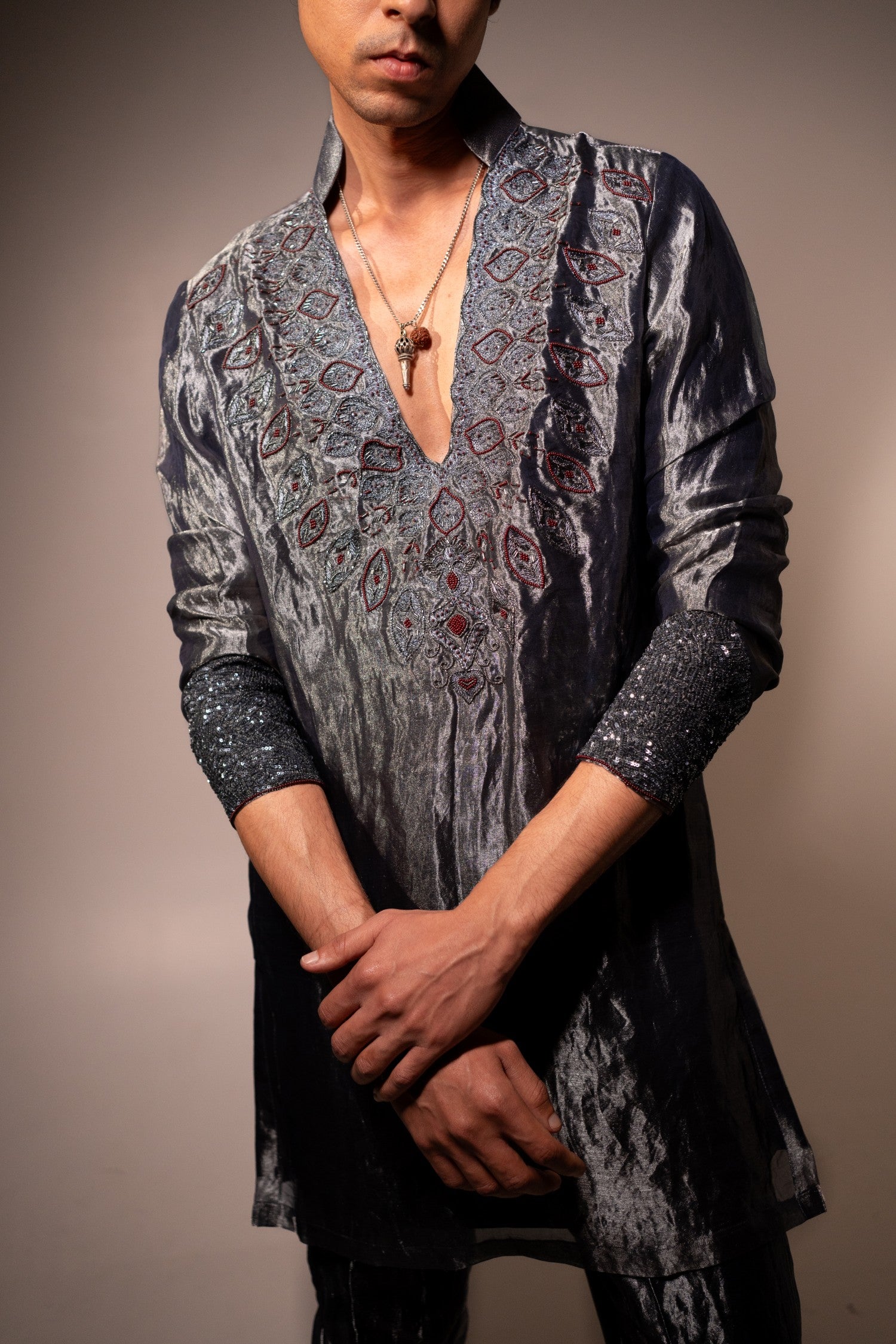 Midnight Elegant Kurta Set