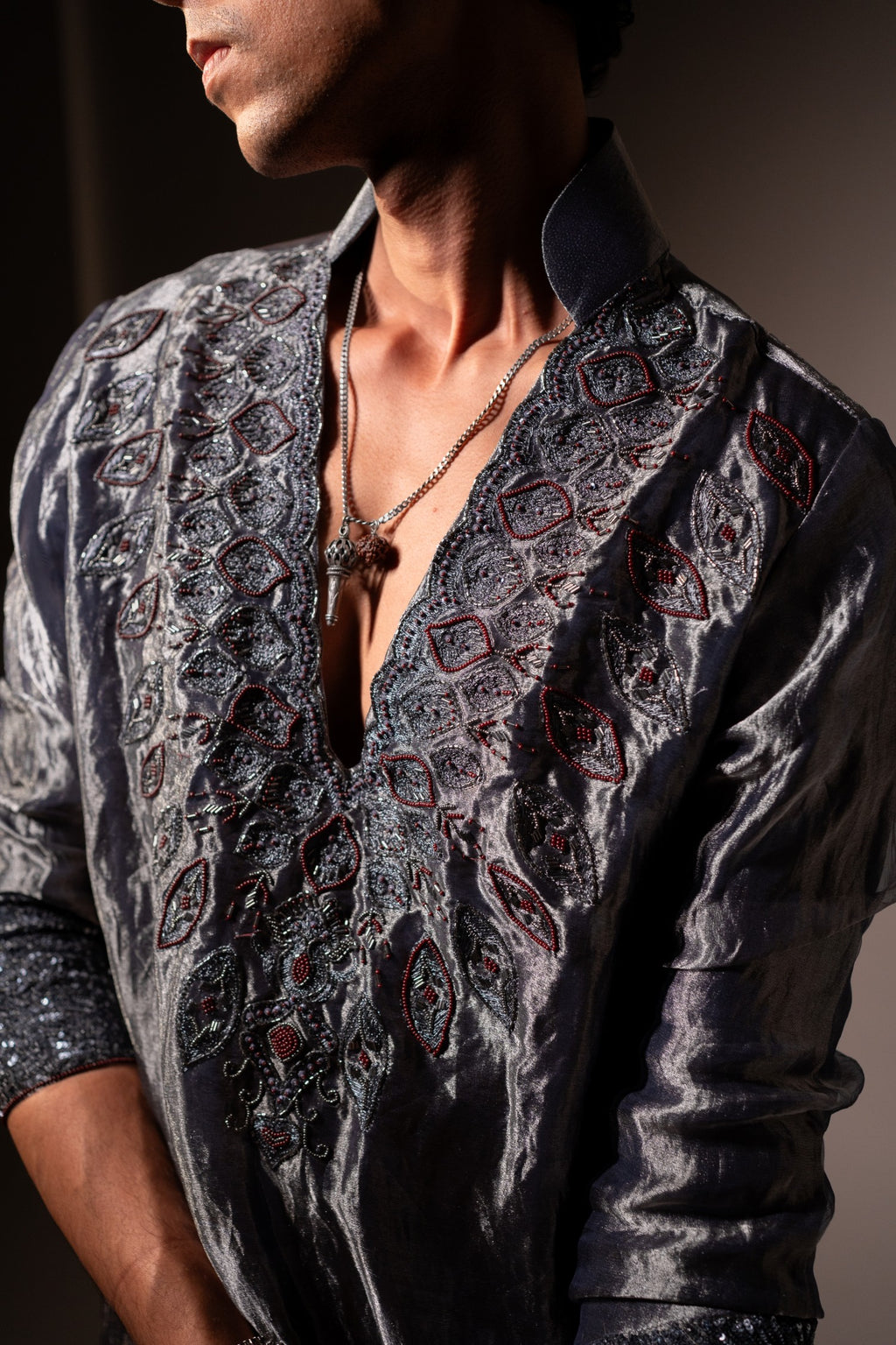 Midnight Elegant Kurta Set